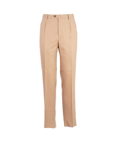 Shop ETRO  Pantalone: Etro pantalone in lana stretch, caratterizzato da pince.
Composizione: 98% lana vergine, 2% elastan.
Vestibilità regular.
Tasche laterali a filetto.
Tasca posteriore a pattina.
Tasca posteriore a filetto.
Chiusura con bottone e patta con cerniera.
Fabbricato in Italia.. 1W800 0110-0800